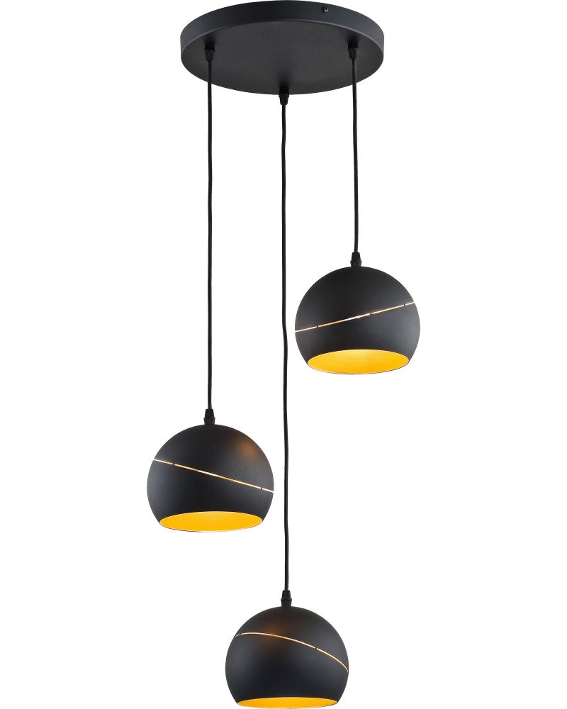 

Подвесной светильник TK Lighting 2082 Yoda Black Orbit