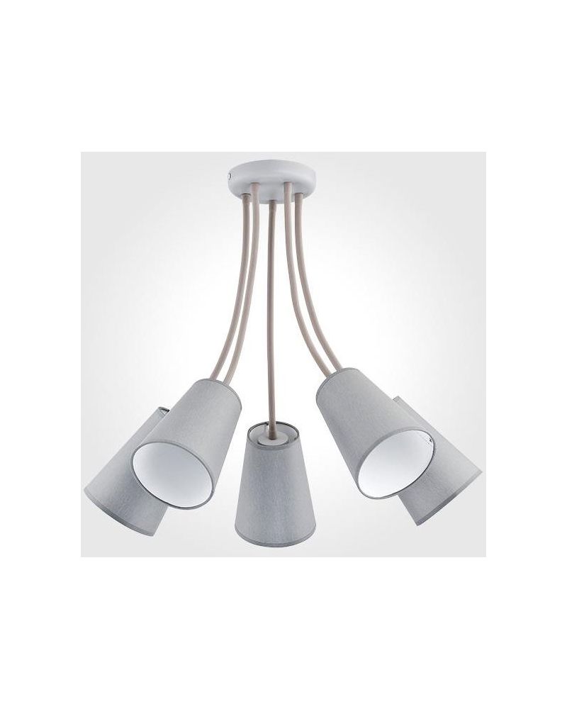 

Люстра припотолочная TK Lighting 2101 Wire Gray