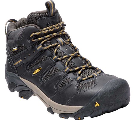 

Мужские ботинки KEEN Utility Lansing Waterproof Work Boot Raven/Tawny Olive Leather/Textile 47.5