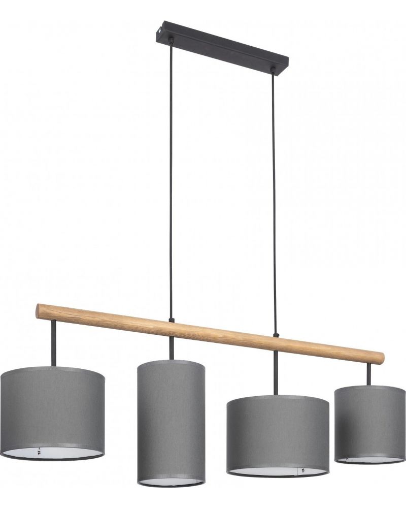 

Подвесной светильник TK Lighting 4458 Deva graphite