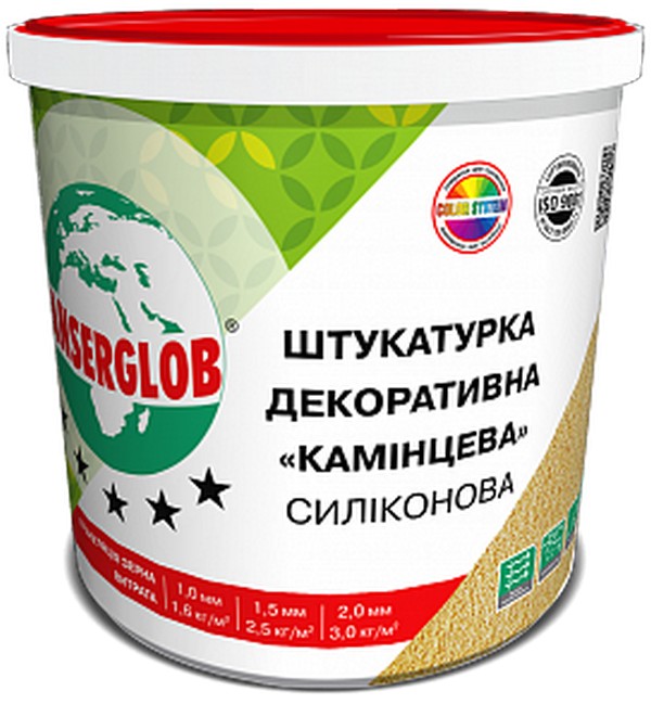 

Штукатурка "Камешковая" ANSERGLOB силиконовая