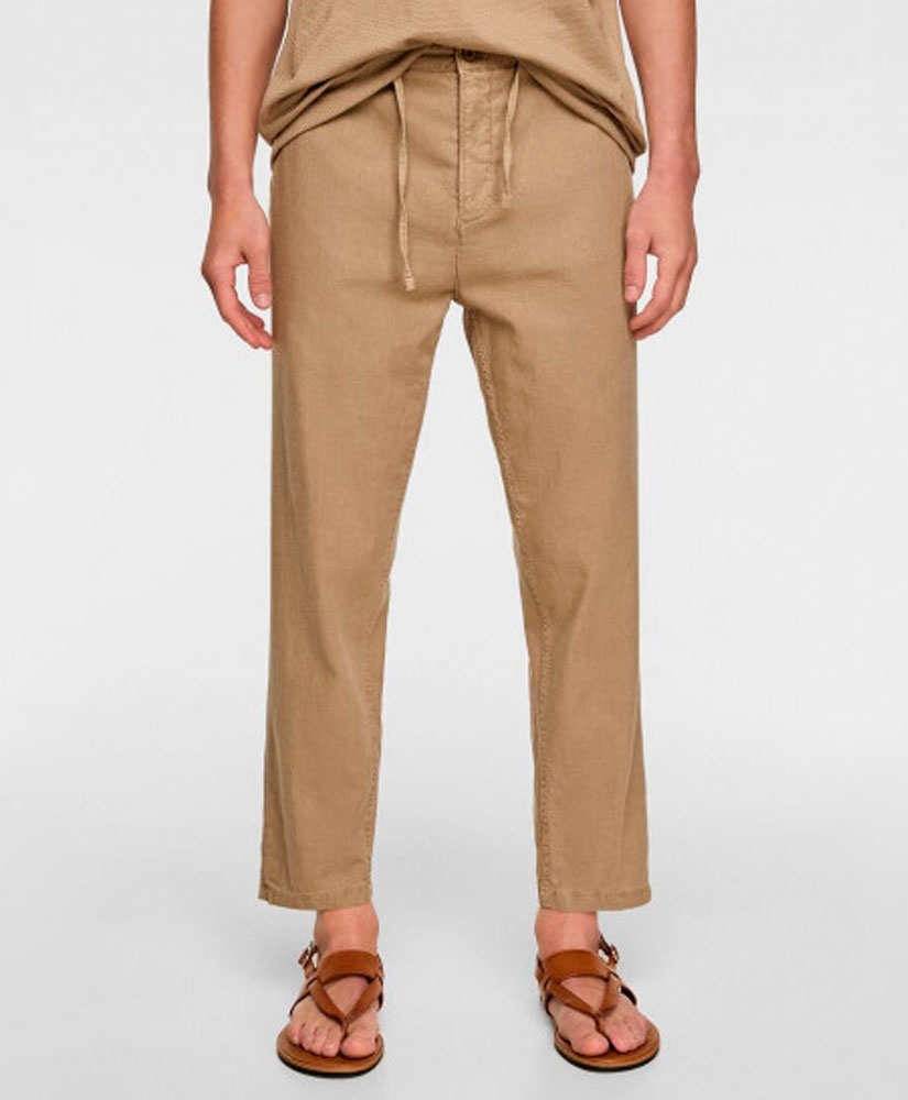

Штани ZARA 9181300 S Бежевий