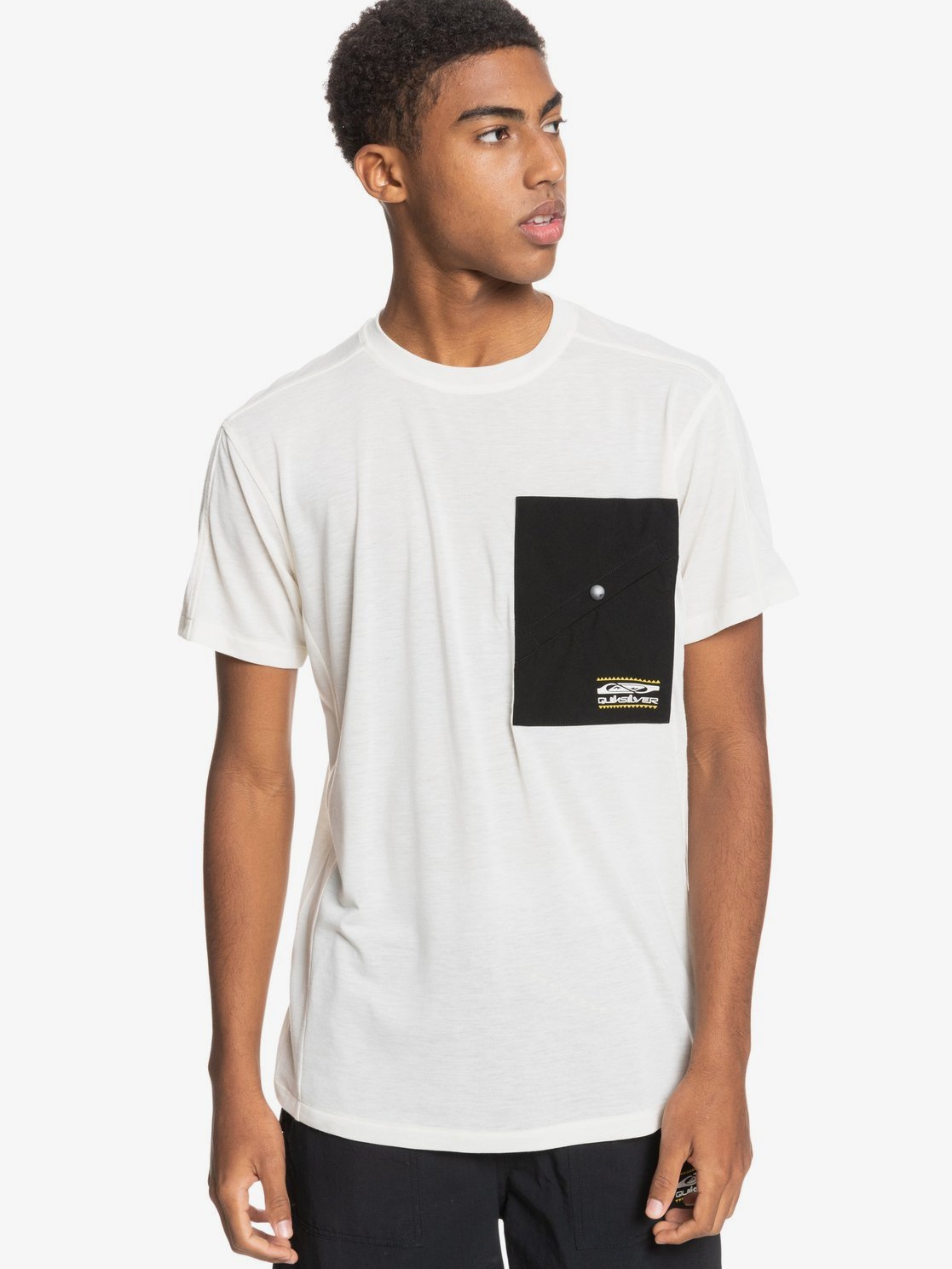 

Футболка Quiksilver B1DRYVALLEYSS EQYKT04114 M Snow White/Solid