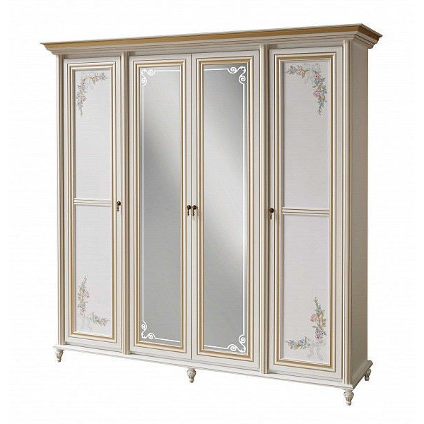 

Шкаф 4Д в спальню из ДСП и МДФ Принцесса Скай