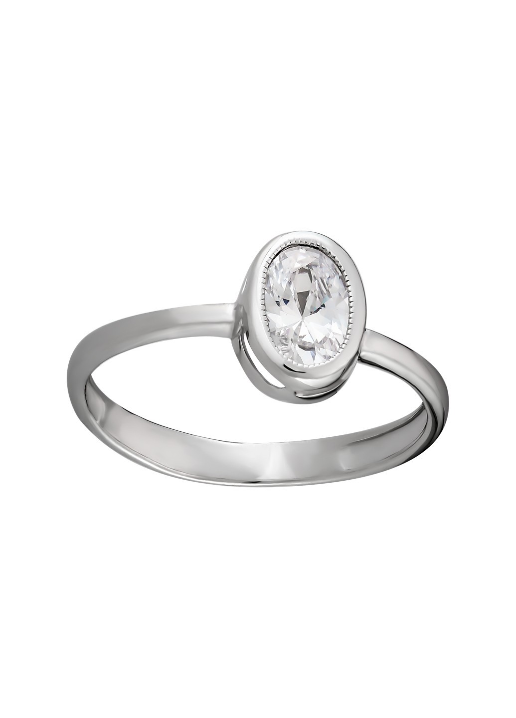 

Серебряное кольцо HARMONY с00387 17 бел.