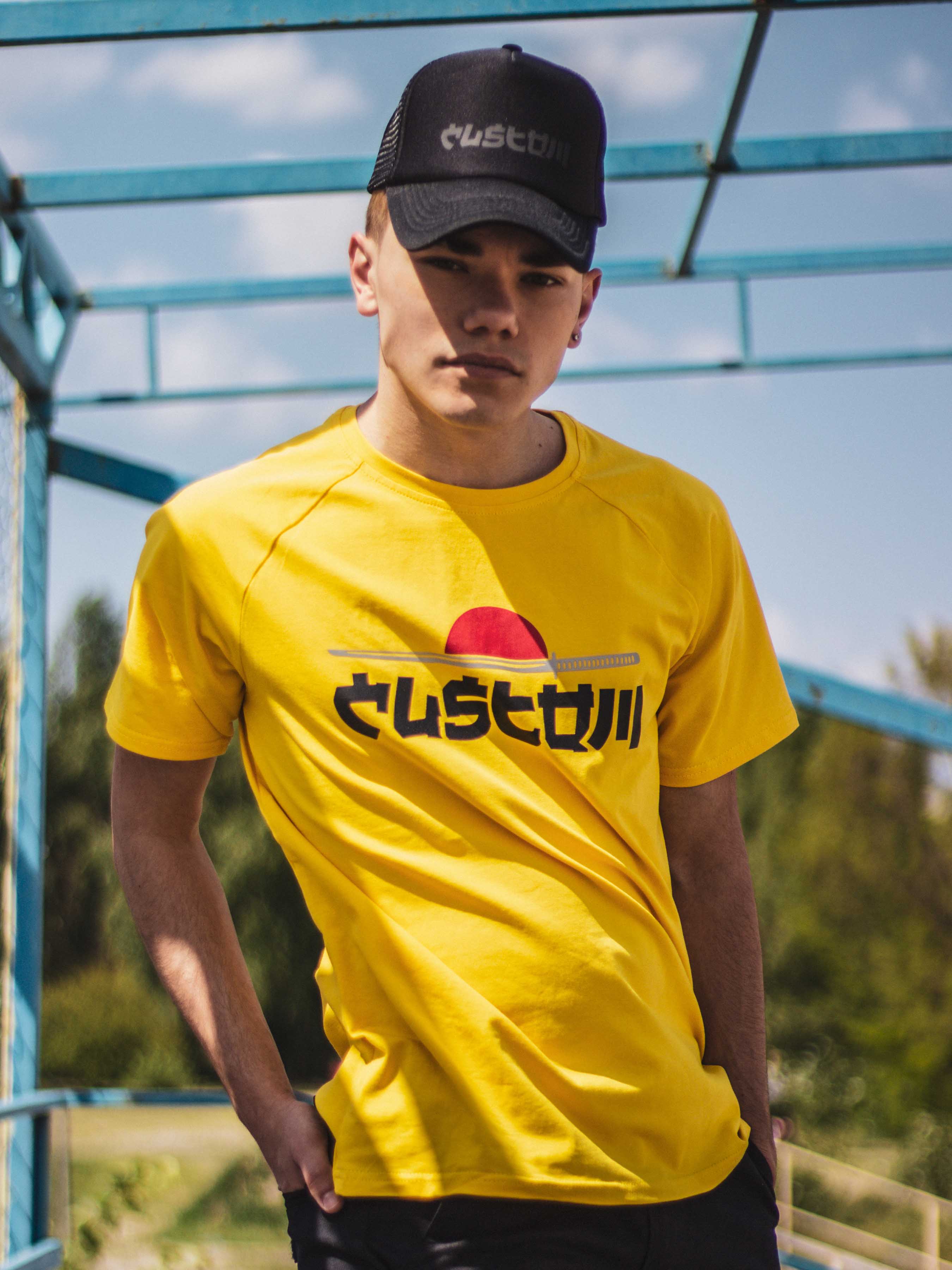 

Футболка Custom Wear Japan logo Yellow XL