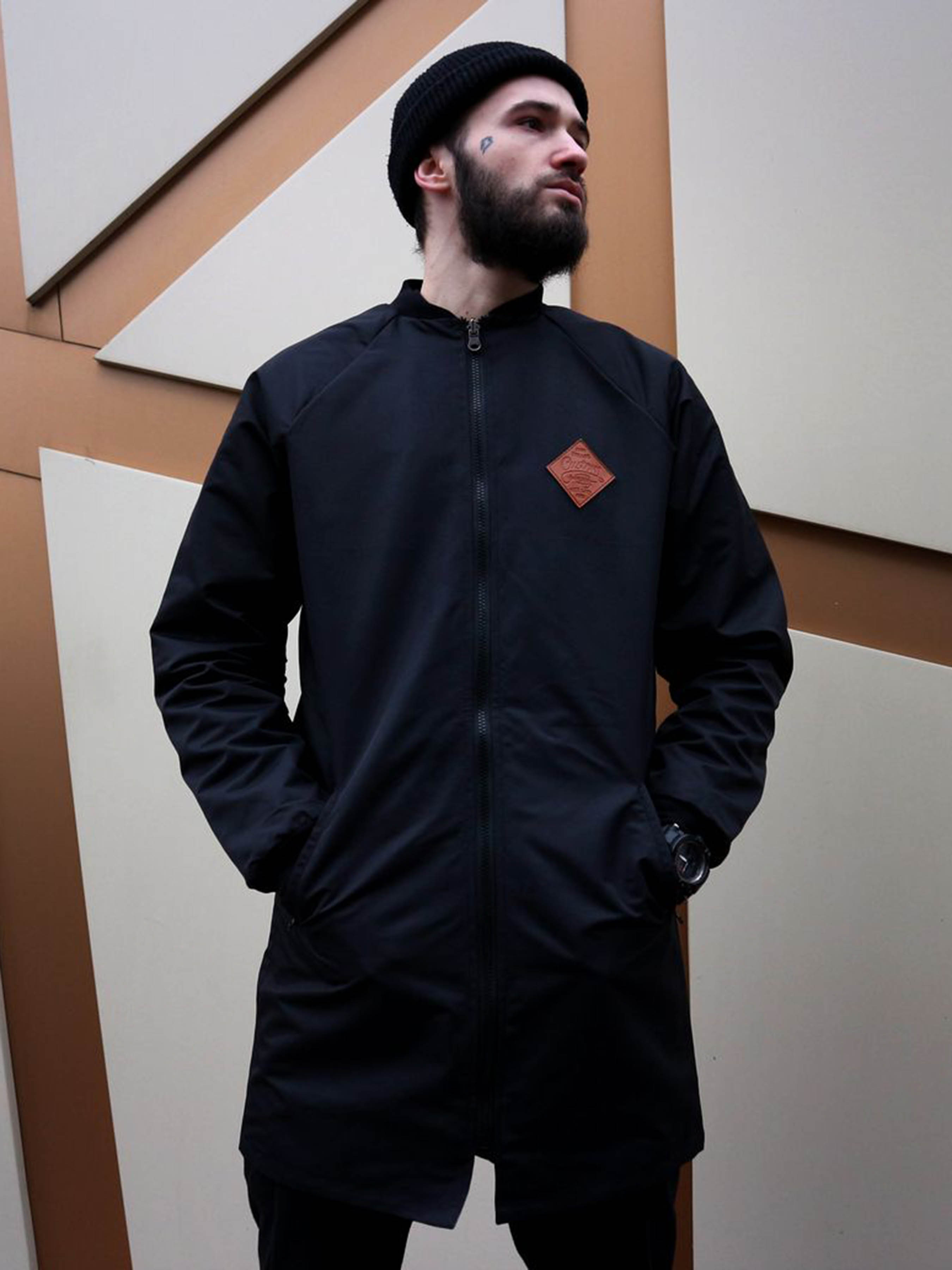 

Ветровка-бомбер Custom Wear Long двухсторонний Black/Grey M
