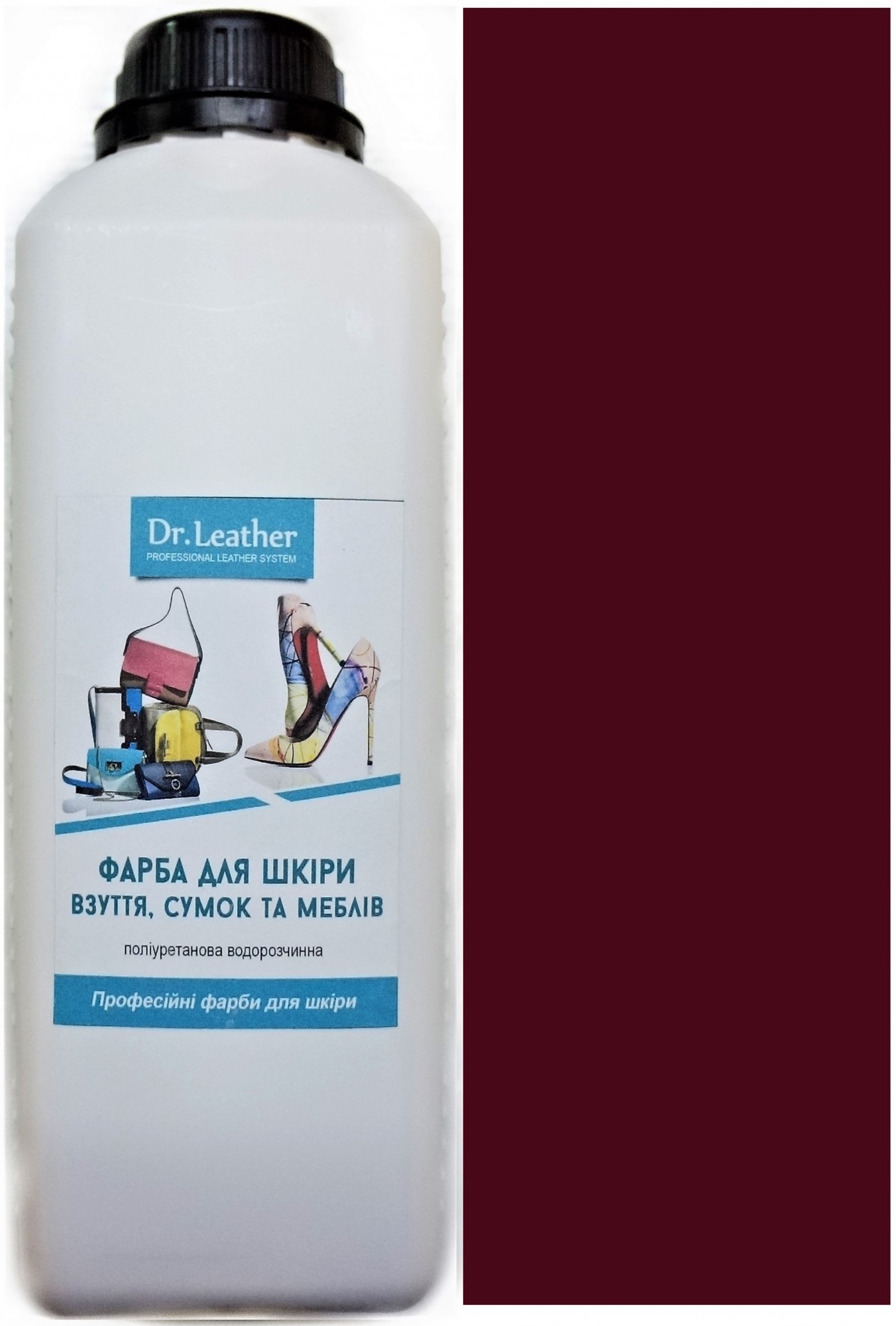 

Краска для кожи DrLeather Touch Up Pigment 1л Cabernet
