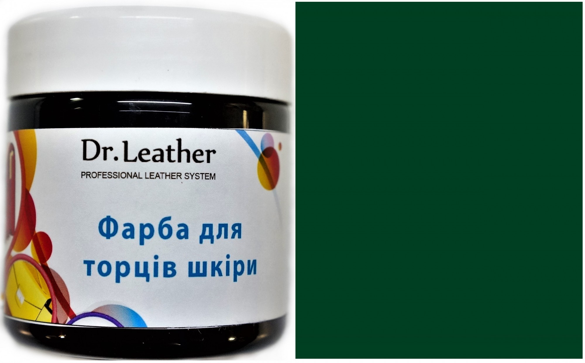 

Краска для уреза кожи DrLeather Touch Up Pigment 150мл Зеленый