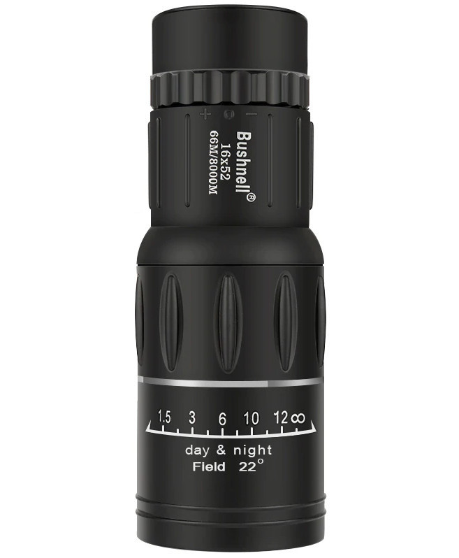 

Монокуляр Bushnell 16x52 с чехлом Black (4_587137756)