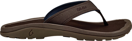 

Мужские вьетнамки, сланцы OluKai Ohana Flip Flop Dark Wood 41