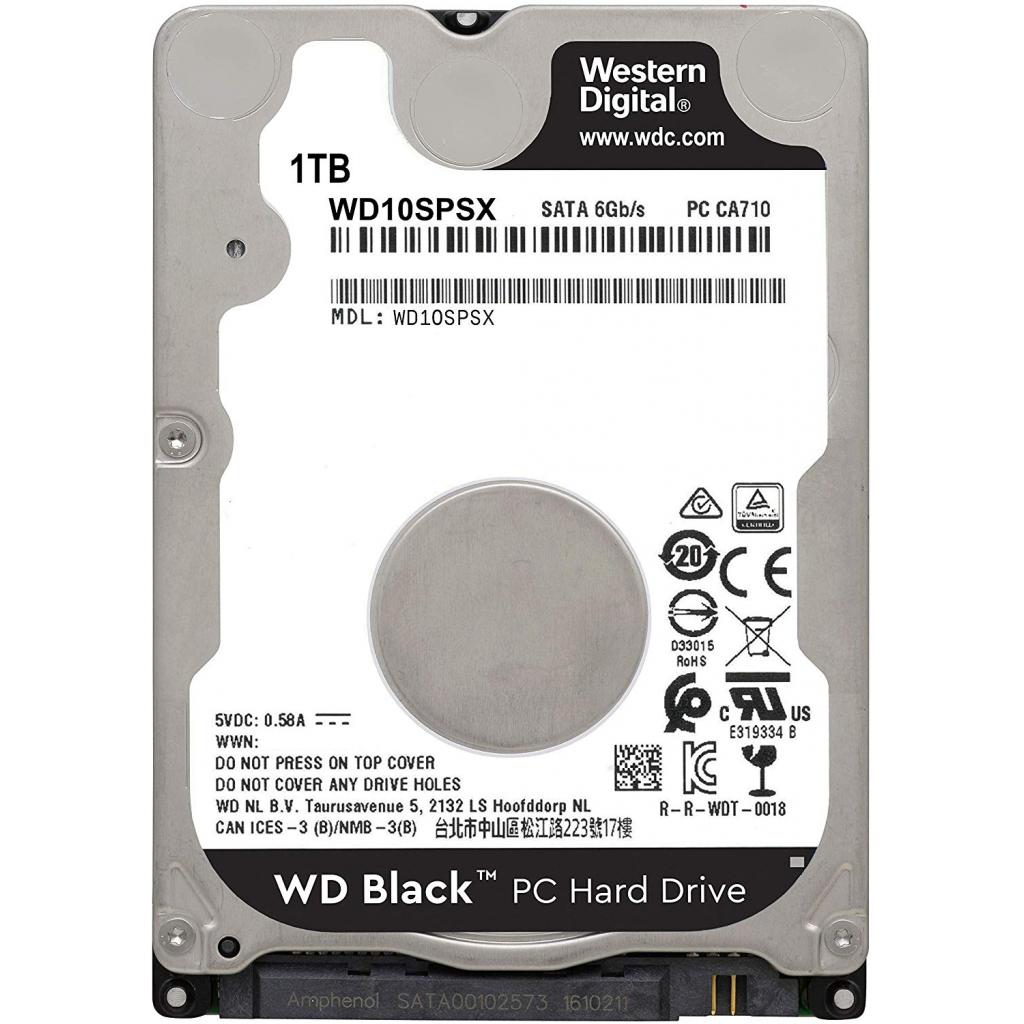 

Жорсткий диск для ноутбука 2.5" 1TB Western Digital (WD10SPSX)