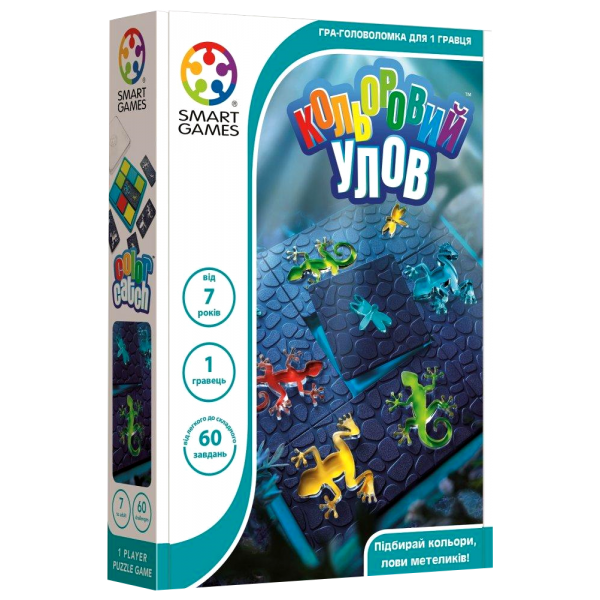 

Настольная игра Smart Games Цветной улов (Сolor Сatch) ( SG 443 UKR )