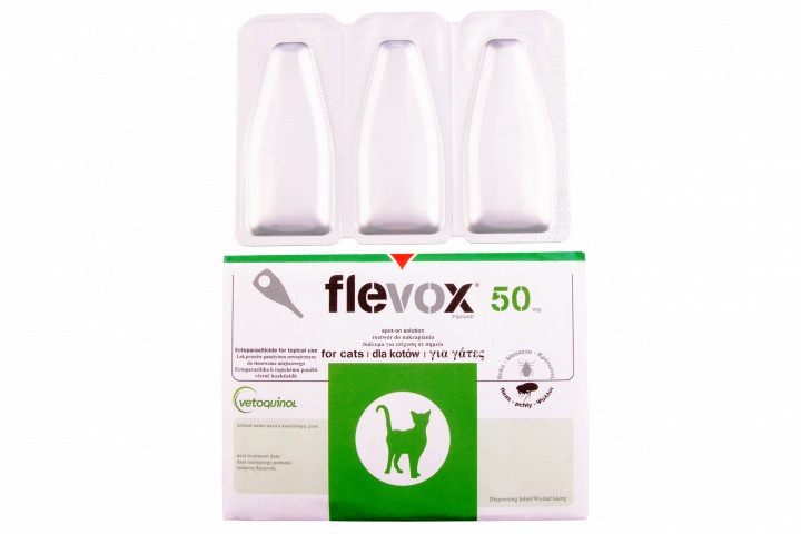 

Краплі для собак від бліх і кліщів Флевокс® Спот-он (Flevox®) 3 піпетки х 0,5 мл
