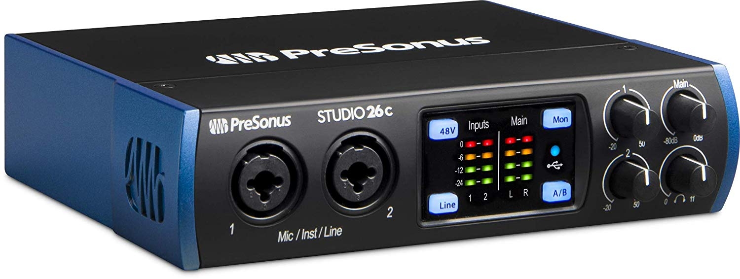 

Аудиоинтерфейс Presonus Studio 26c