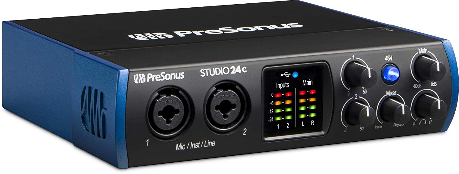 

Аудиоинтерфейс Presonus Studio 24c