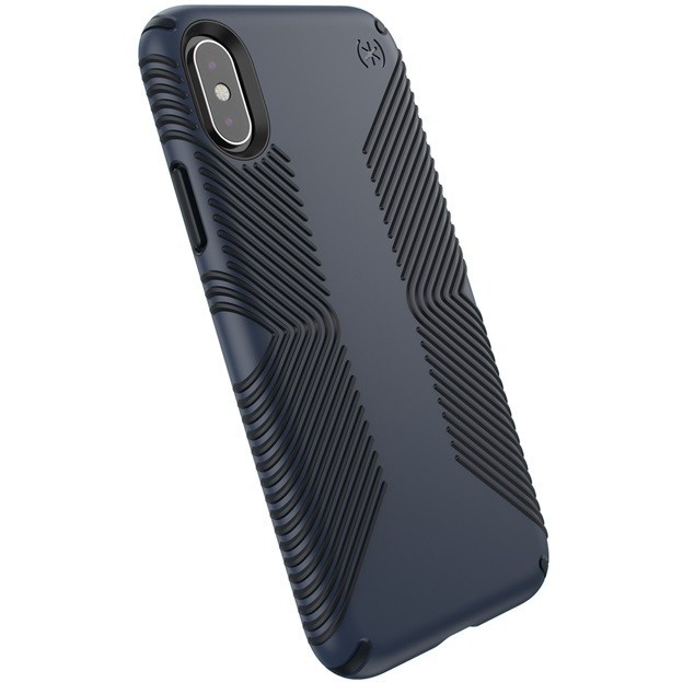 

​Противоударный чехол бампер Speck Presidio Grip Apple Iphone X Iphone Xs 5.8″ Eclipse Blue/Carbon Black