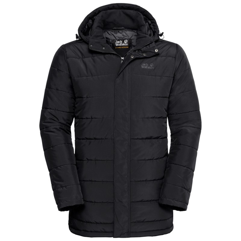 

Пуховик синтетический мужской Jack Wolfskin черный 1204501-6000 (M)