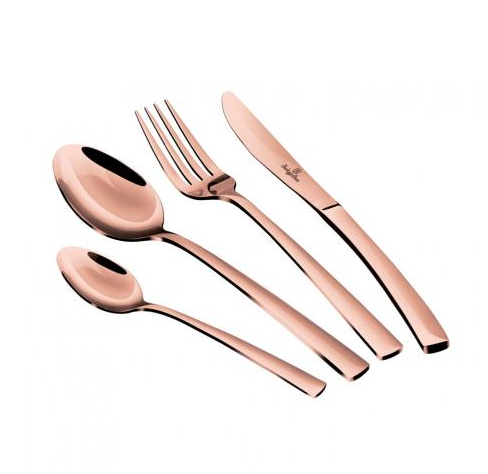 

Набір столових приборів Berlinger Haus Metallic Line ROSE GOLD Edition 24 пр. (2637)