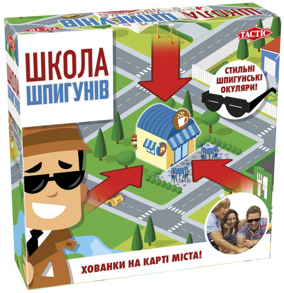 

Настольная игра Tactic Школа шпионов (56263) (6416739562636)