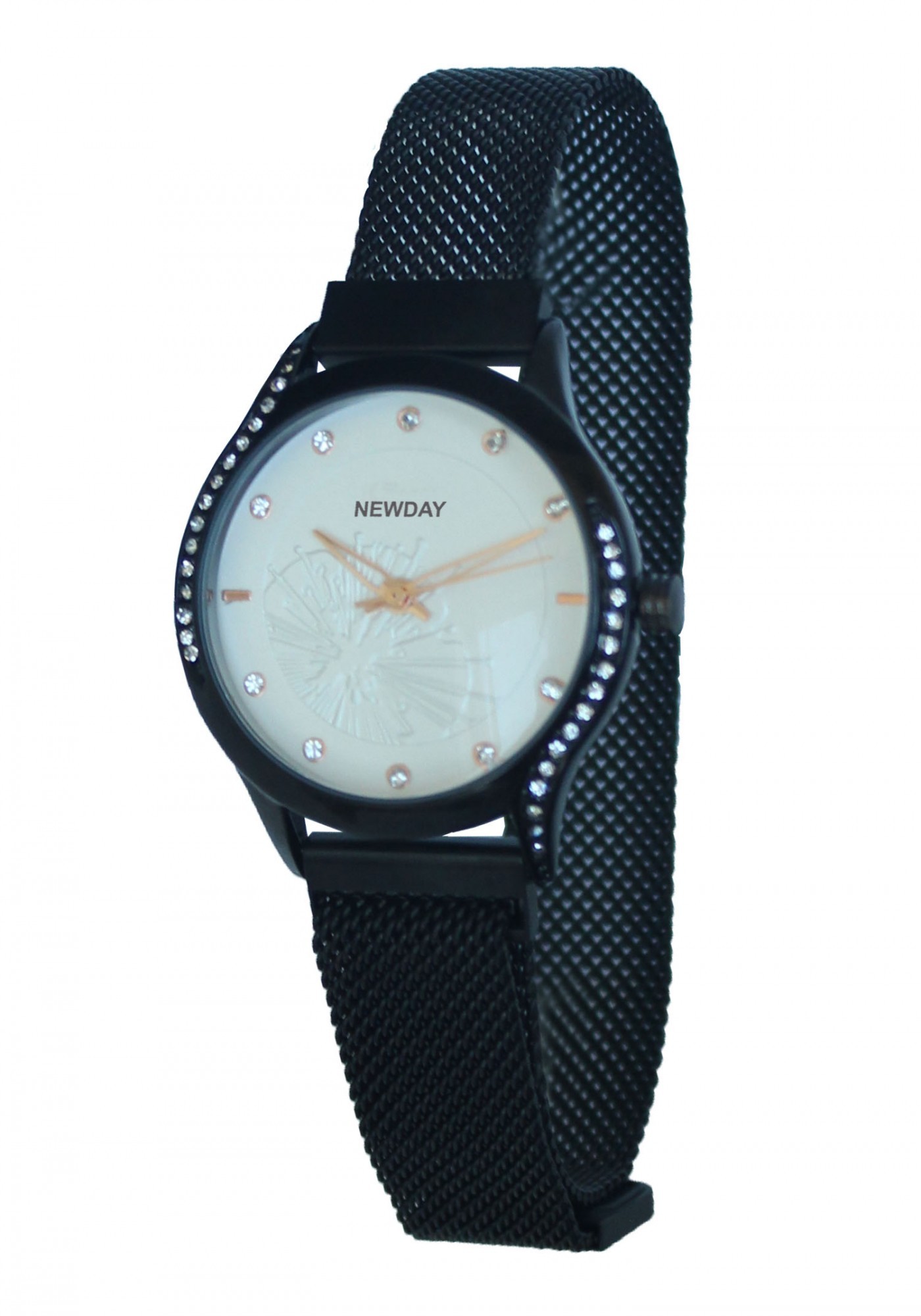 

Женские часы NewDay W12 black-white на магнитном браслете