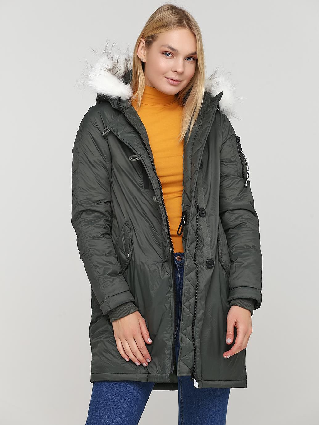 

Куртка DLJ 90500046s49 M Зеленая