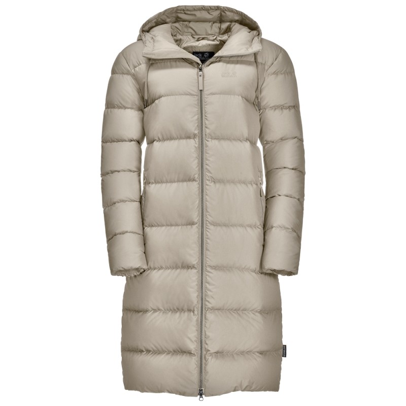 

Куртка пуховая женская Jack Wolfskin серая 1204131-6260 (M)