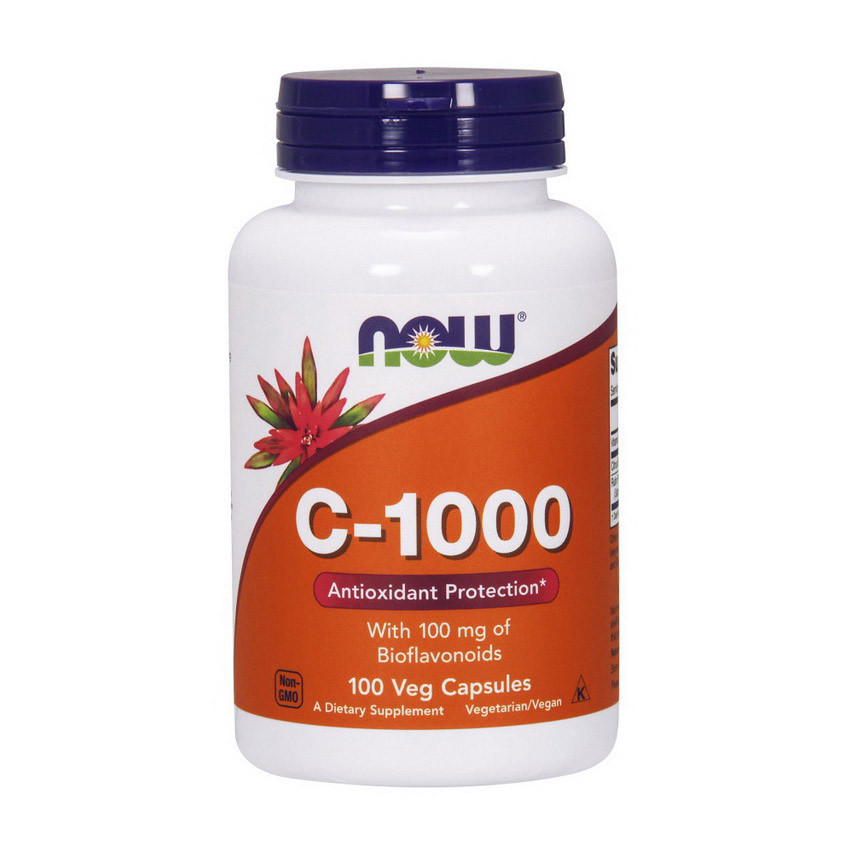 

Витамин С Нау Фудс / Now Foods C-1000 with bioflavonoids (100 caps) / капсул