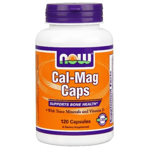 

Кальций и магний Нау Фудс / Now Foods Cal-Mag Caps (120 caps) / капсул