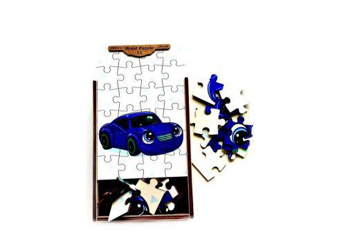 

Деревянные пазлы Машинка 36 эл Tatev 1303 (TC143035)