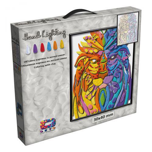 

Картина из глины Moon Light Clay Лев Окто 70072 (TC149177)