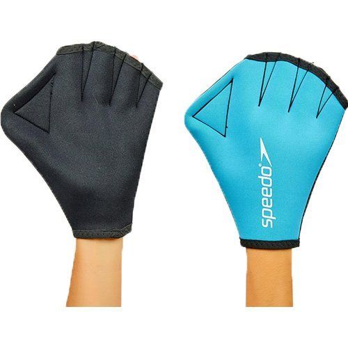 

Перчатки для аквафитнеса Speedo M Голубо-черный (60443027)