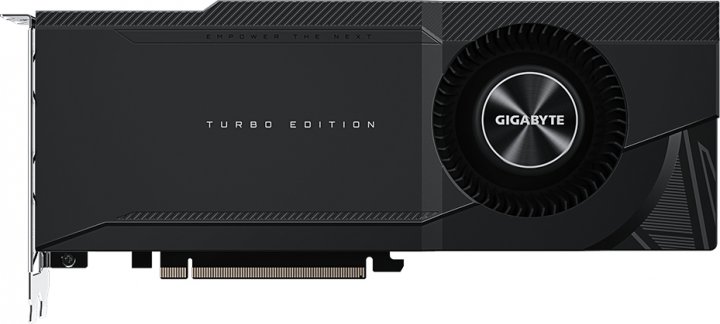 

Відеокарта Gigabyte GeForce RTX 3080 Turbo 10G 10 GB GDDR6X (320 bit) (1710/19000) (2 х HDMI, 3 x DisplayPort) (GV-N3080TURBO-10GD)
