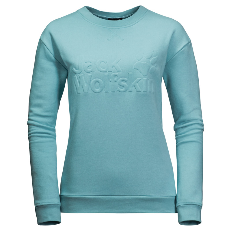 

Толстовка женская Jack Wolfskin голубая 1707191-4010 (S)