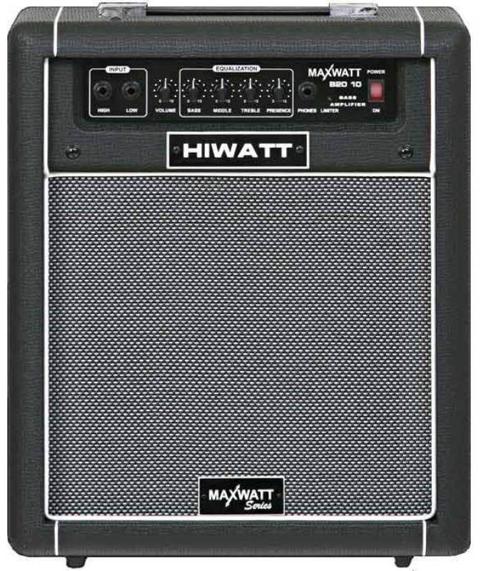 

Усилитель для бас-гитары HiWatt B-15 MaxWatt 194392