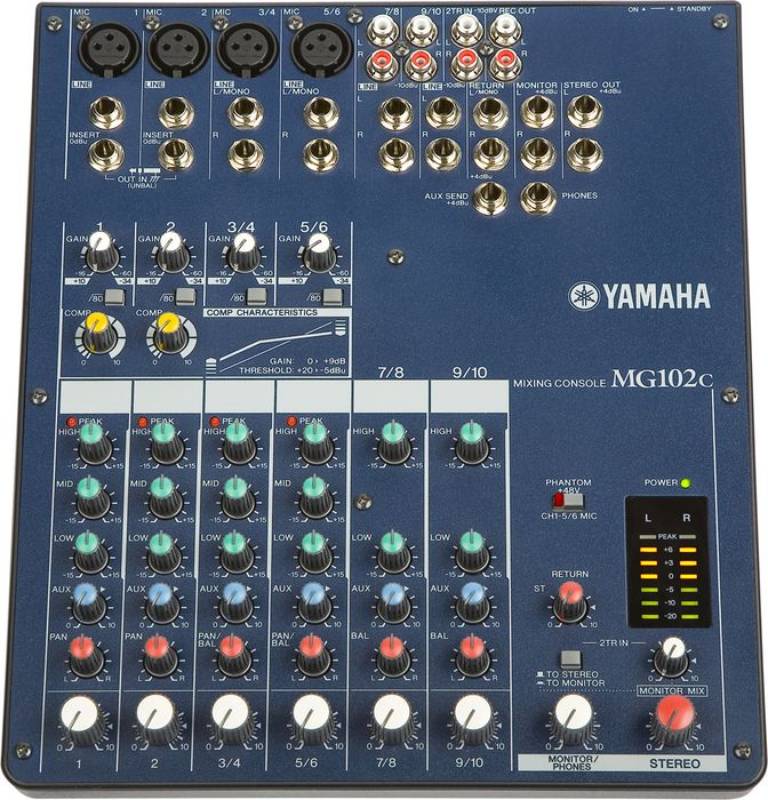 

Пассивный микшерный пульт YAMAHA MG10 67276