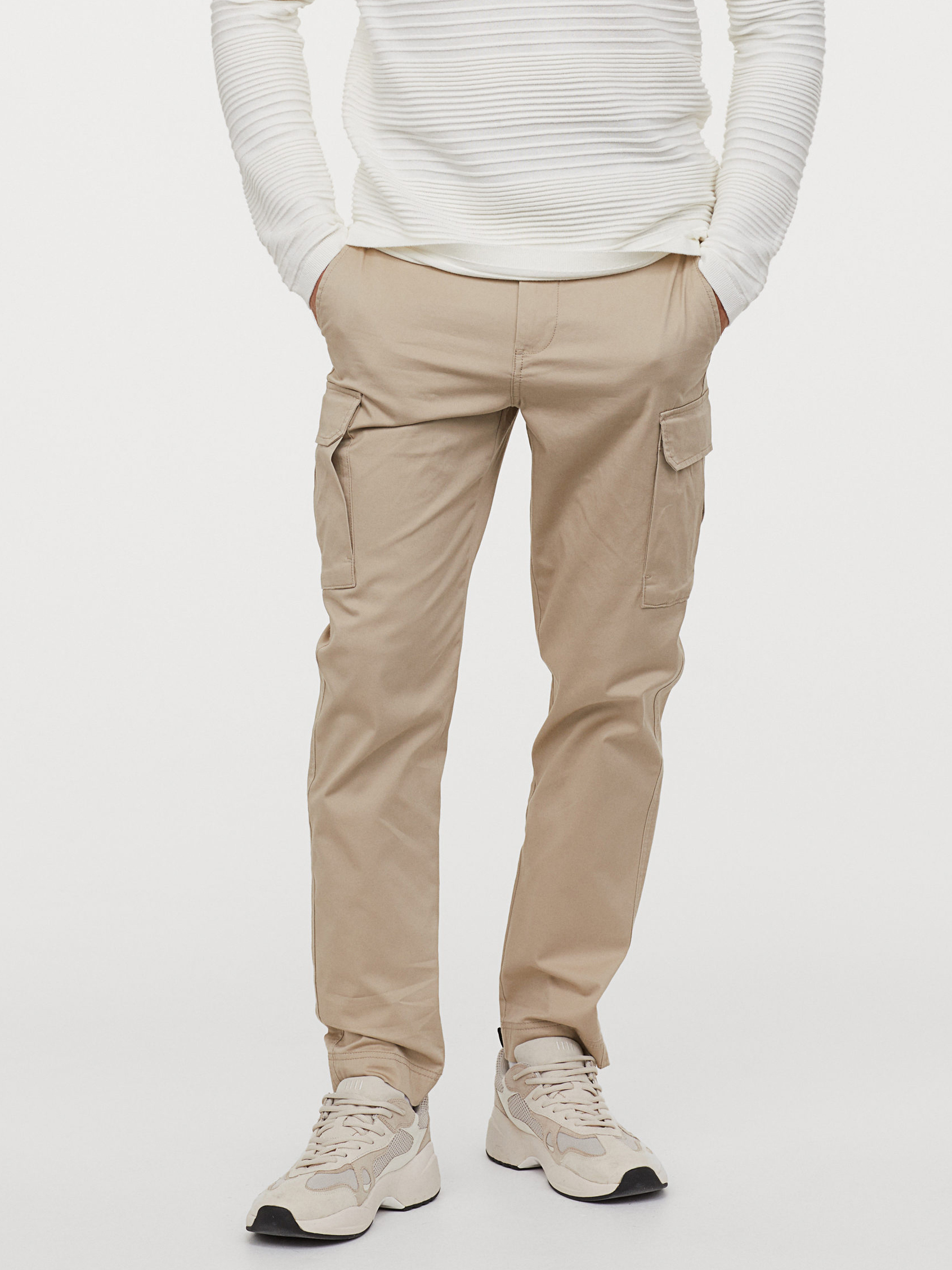 

Брюки H&M 06-0840966-002 29 Светло-бежевые (СА2000001847817)