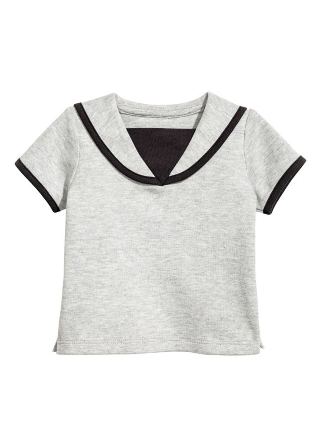 

Футболка H&M HID510242 2-4мес. (62см.) серый