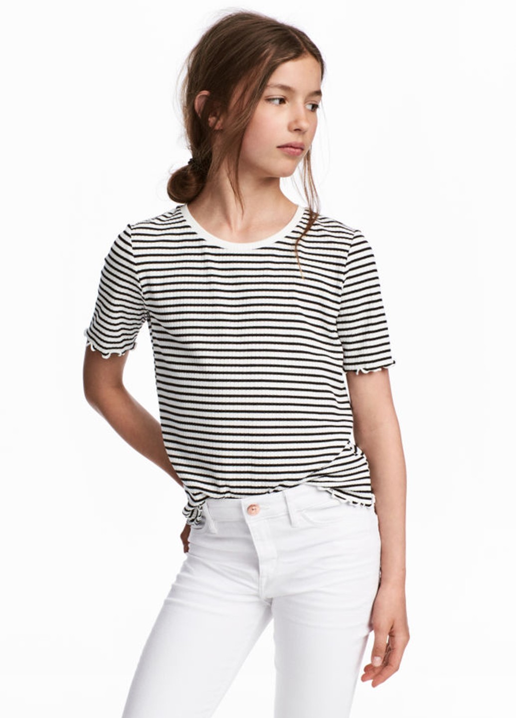 

Футболка H&M KEL4610205 8-10 лет (134-140 см.) белый