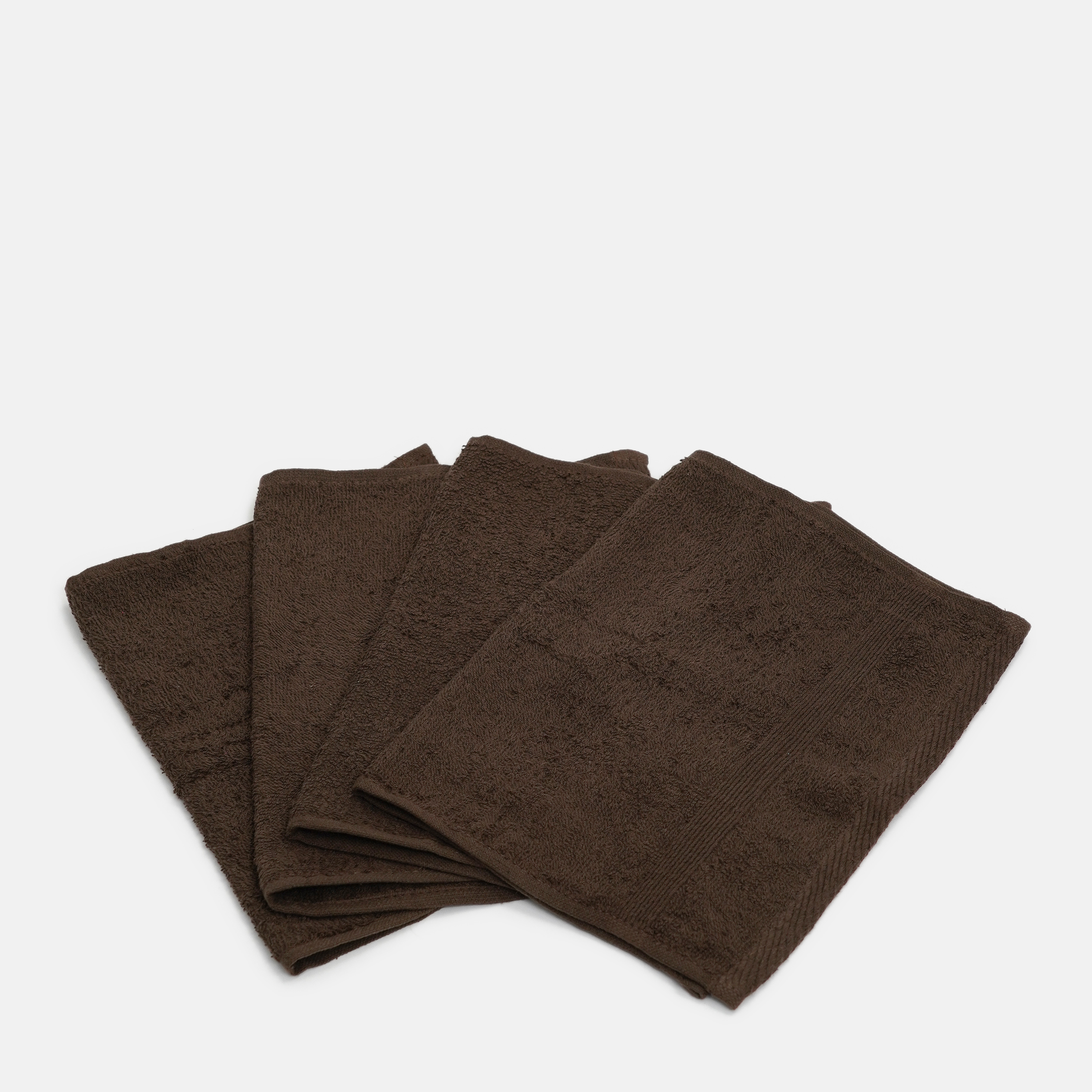 

Набор махровых полотенец Milcolors Chocolate 30x50 4 шт