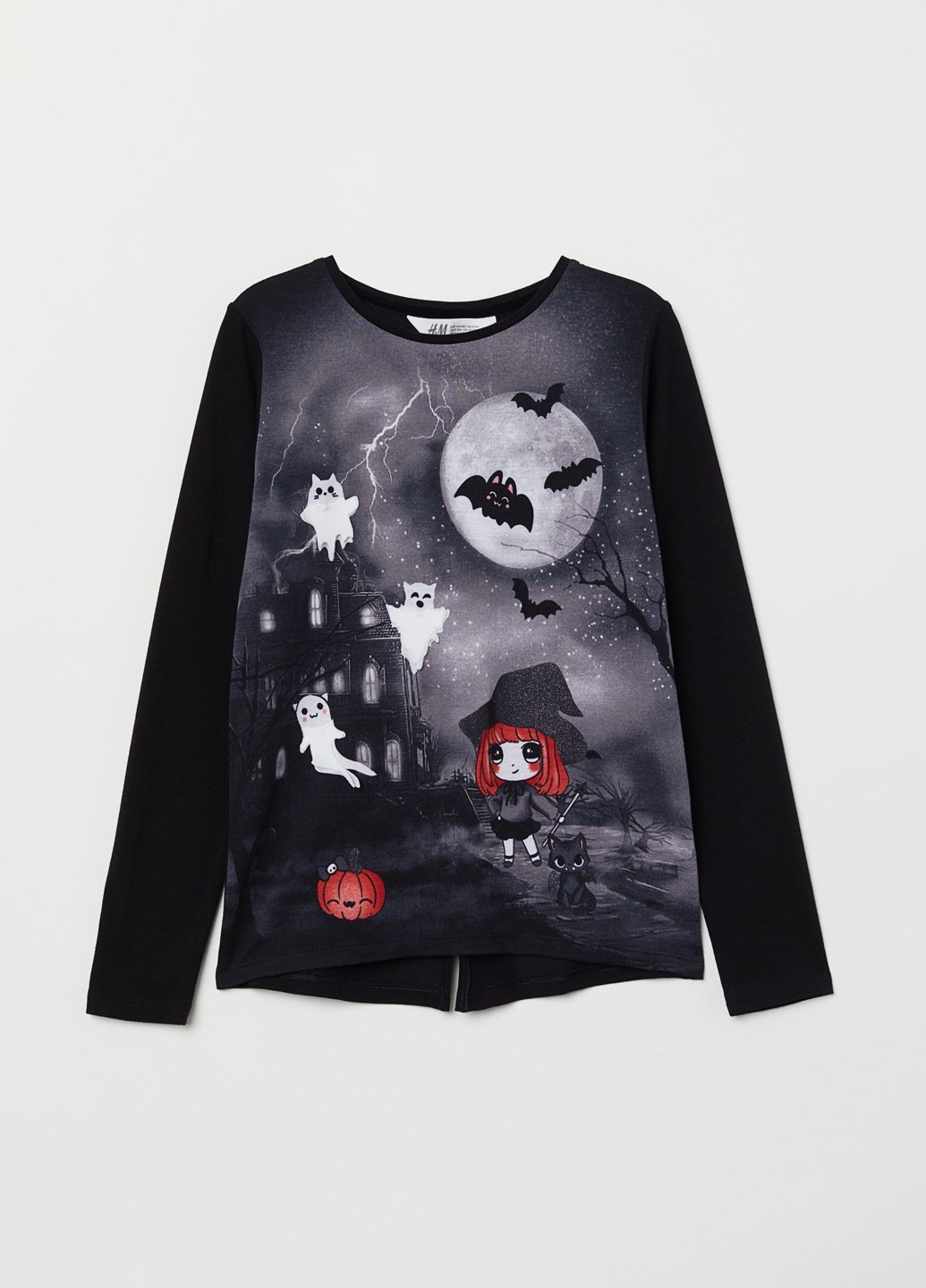 

Лонгслив H&M HOM91103 1,5-2 года (92 см.) черный