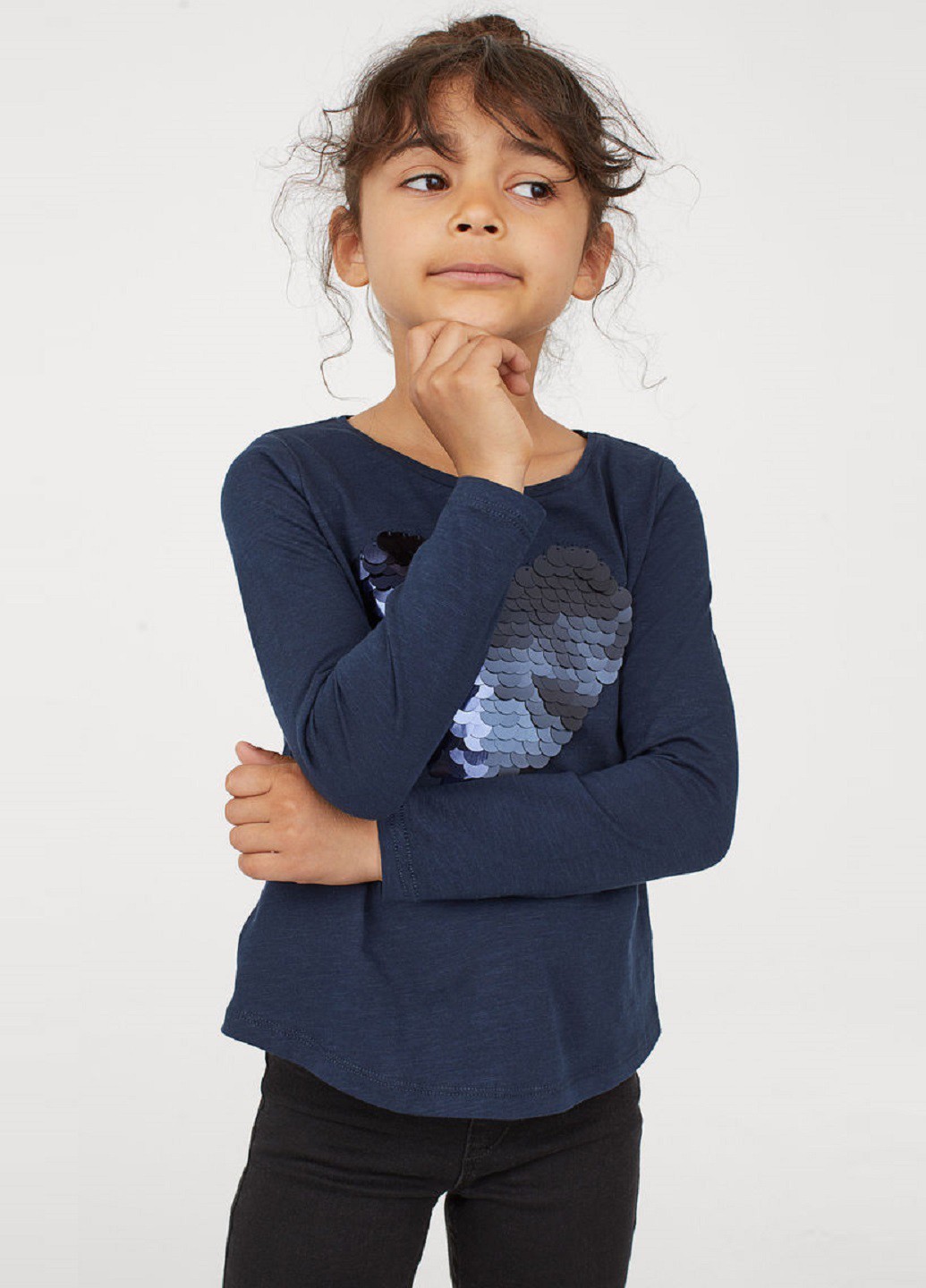

Лонгслив H&M HOM91072 2-3 года (98см.) синий