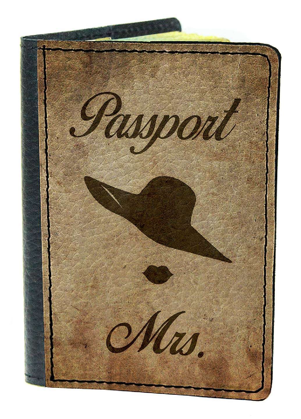 

Обложка для паспорта DM 03 Леди коричневая (176448)