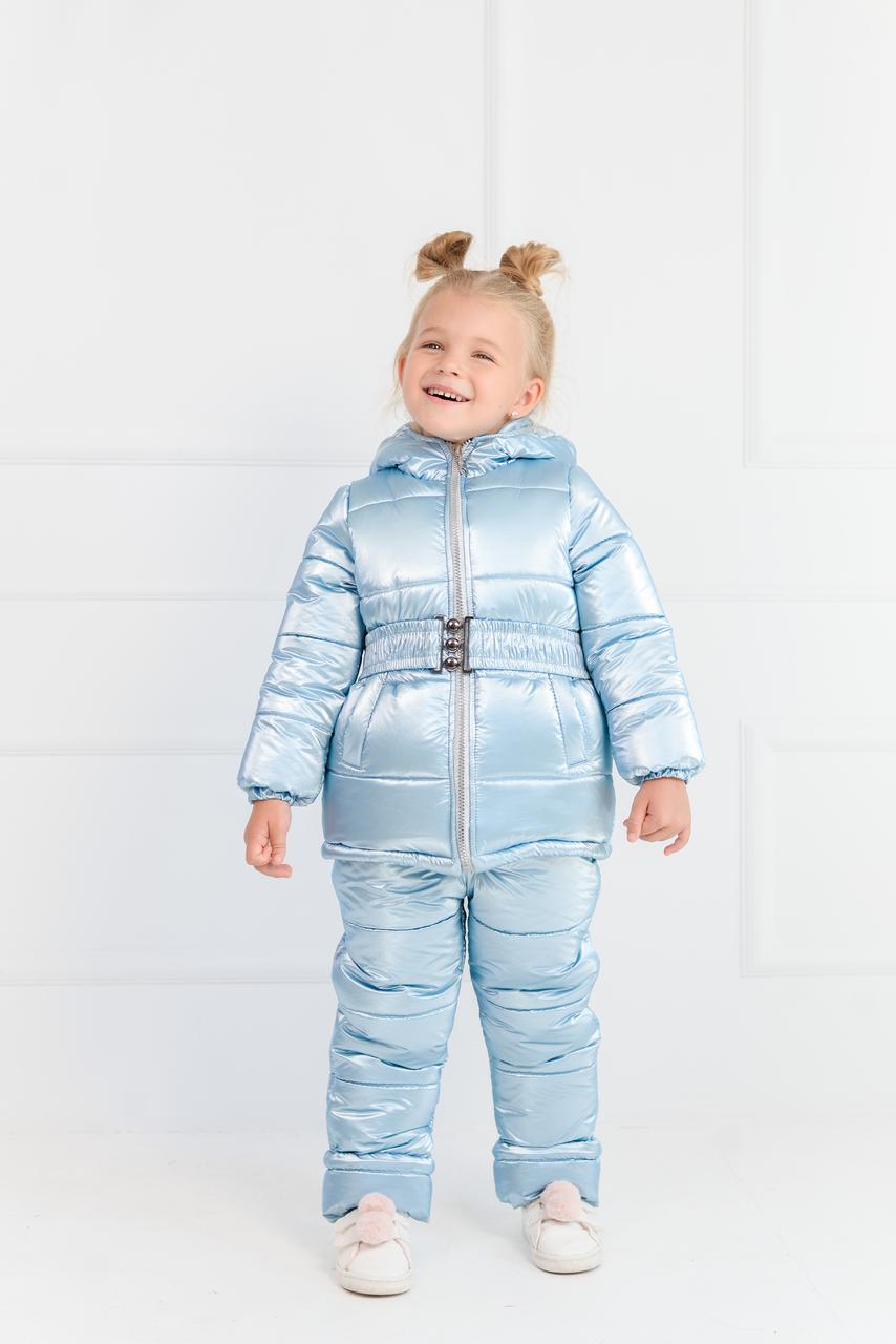 

Зимний комплект (куртка + полукомбинезон) Color Dreams 1103/9 104 см Голубой