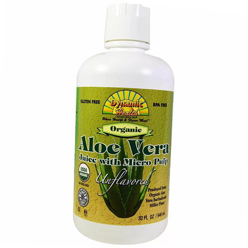 

Aloe Vera Juice With Micro Pulp Dynamic Health 946мл Без вкуса (71504002)