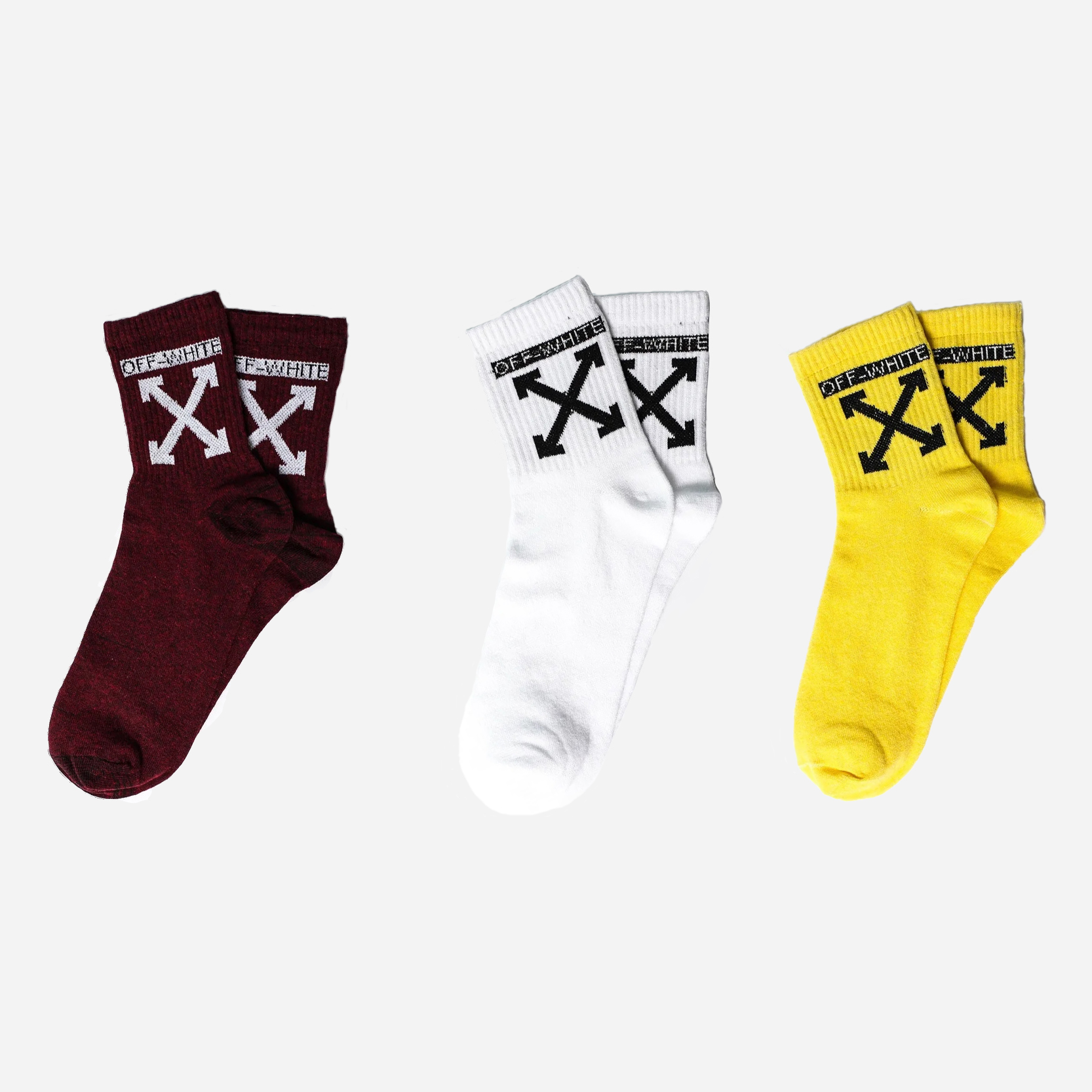 

Комплект носков RocknSocks 444-07/444-06/444-05 - 3 пары Бордовый/Белый/Желтый, Комплект носков RocknSocks 444-07/444-06/444-05 36-43 3 пары Бордовый/Белый/Желтый