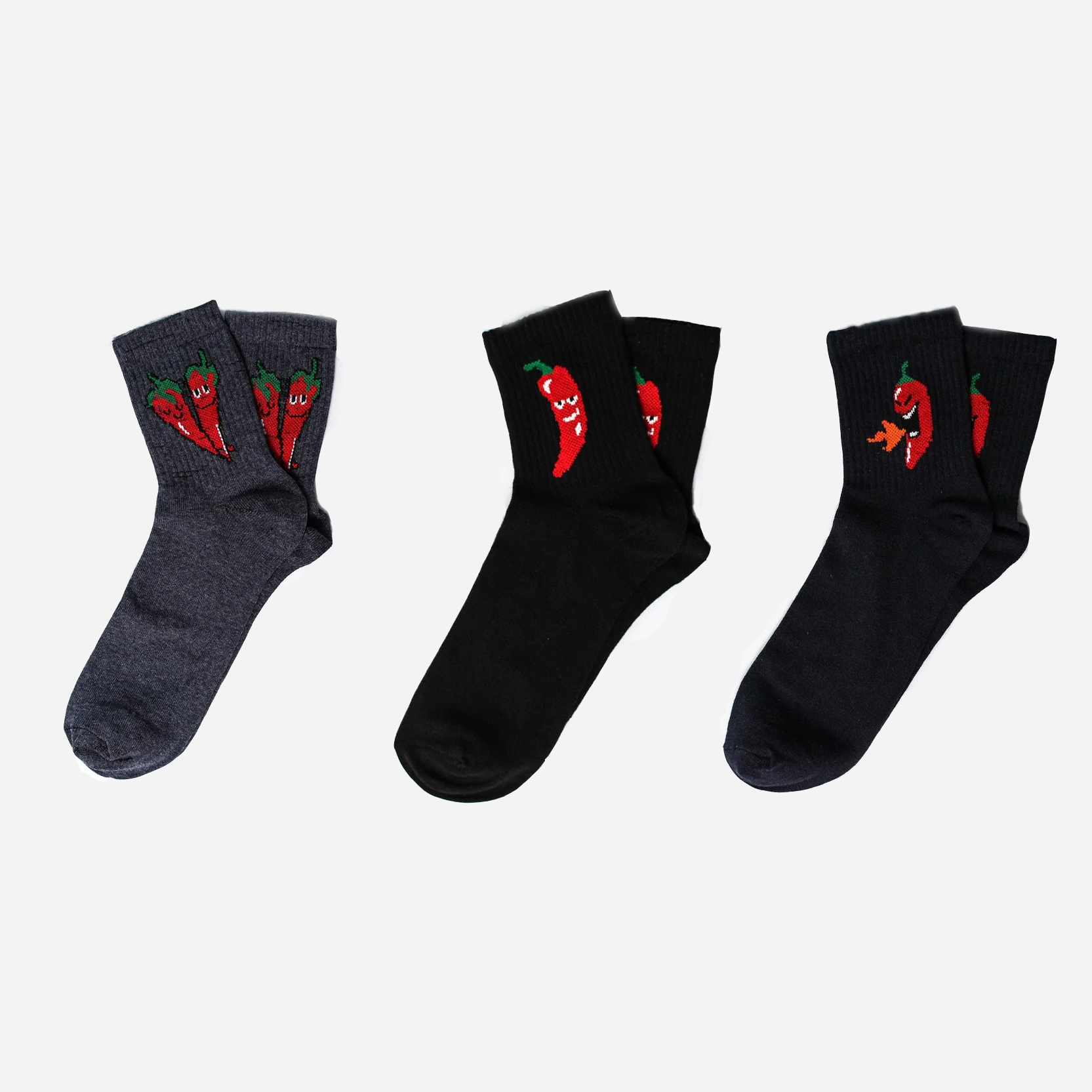 

Комплект носков RocknSocks 444-14/444-13/444-12 - 3 пары Черный, Комплект носков RocknSocks 444-14/444-13/444-12 36-43 3 пары Черный