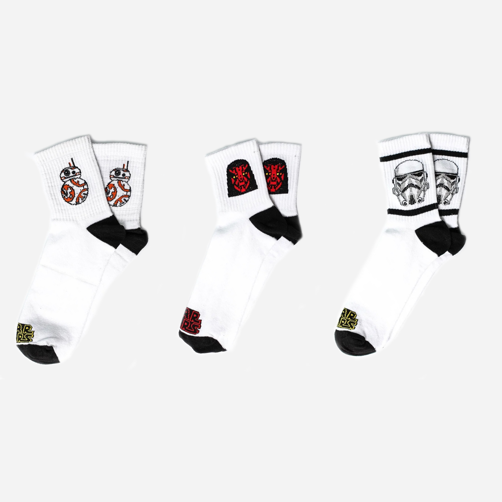 

Комплект носков RocknSocks 444-76/444-77/444-79 - 3 пары Белый, Комплект носков RocknSocks 444-76/444-77/444-79 36-43 3 пары Белый