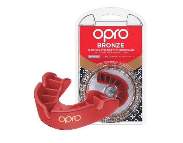 

Капа Bronze Opro Adult Красный 000156682