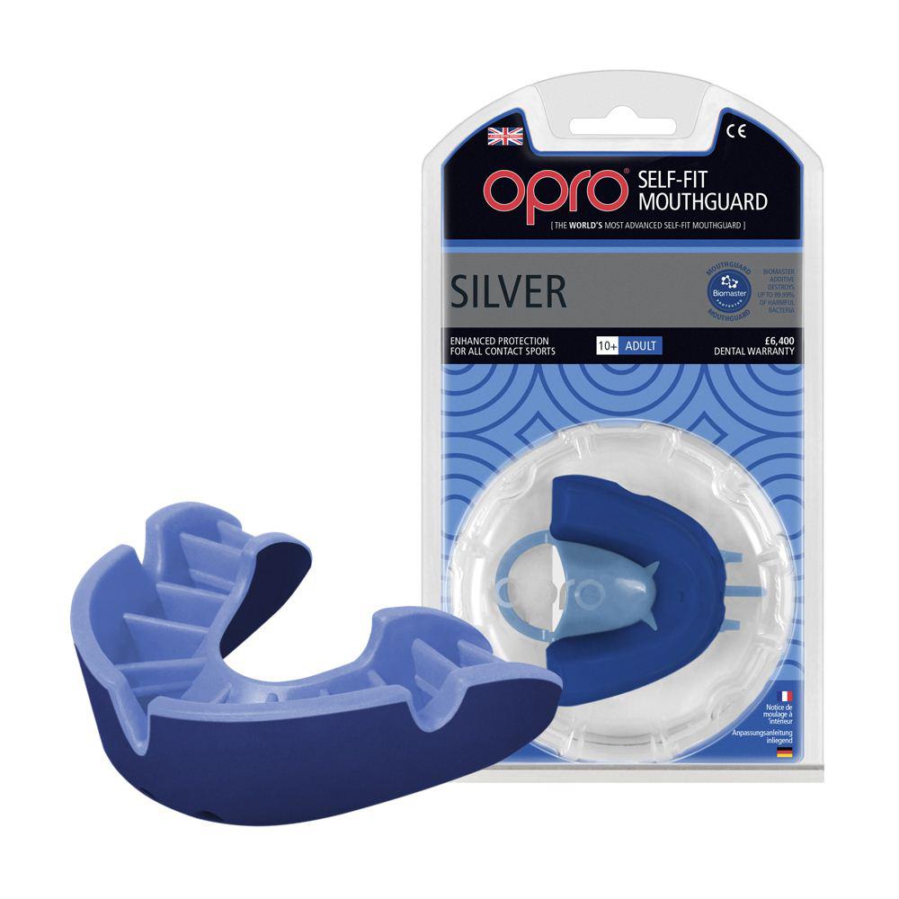 

Капа Silver Opro Adult Черно-синий 000156678